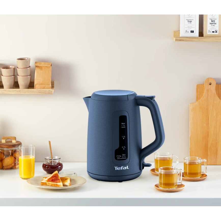 Tefal - Чайник MORNING 1,7 л 2400W/230V синий