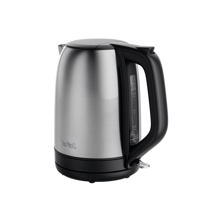 Tefal - Чайник SUBITO 1,7л 2400W/230V нержавіюча сталь/чорний