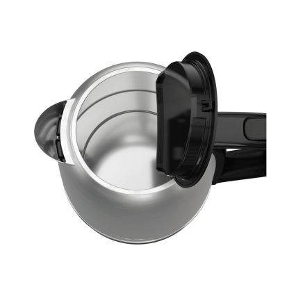 Tefal - Чайник SUBITO 1,7л 2400W/230V нержавіюча сталь/чорний