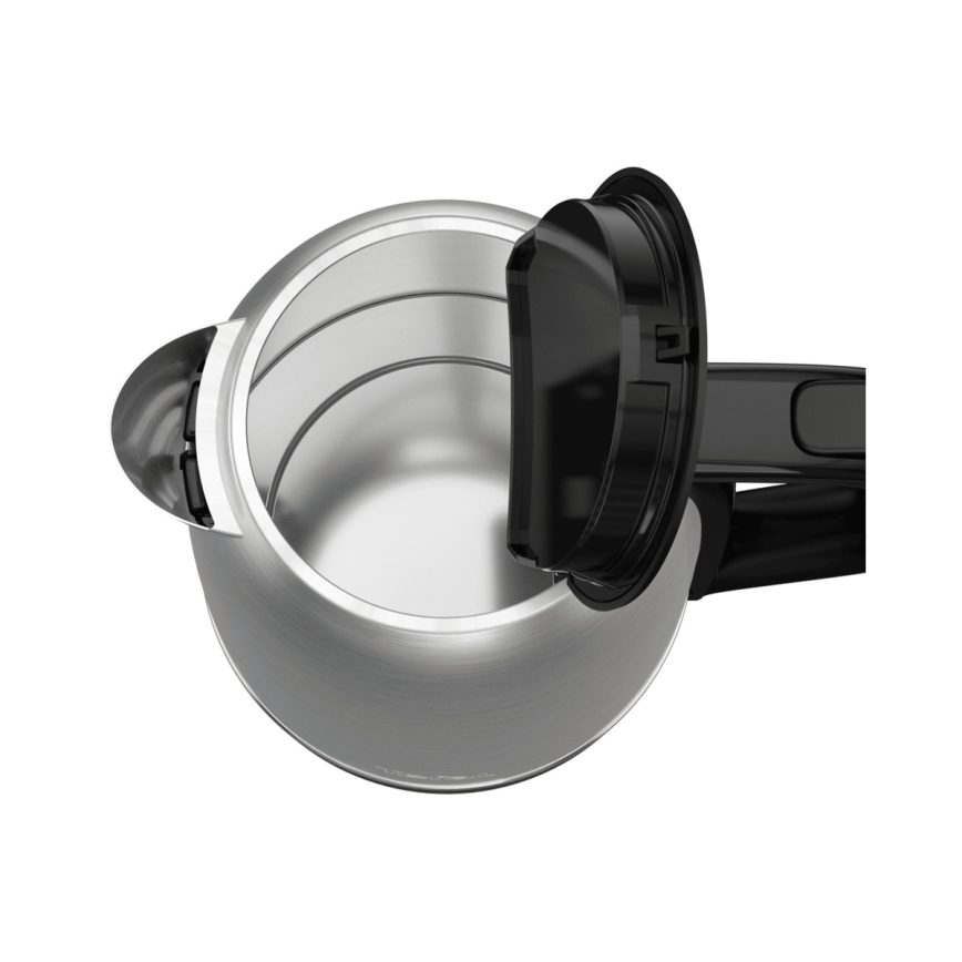 Tefal - Чайник SUBITO 1,7л 2400W/230V нержавіюча сталь/чорний