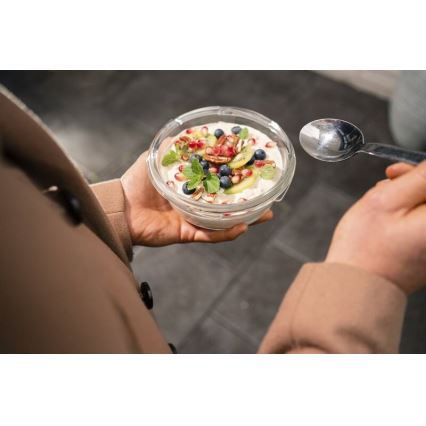 Tefal - Харчовий контейнер 0,6 л MSEAL GLASS червоний/скло