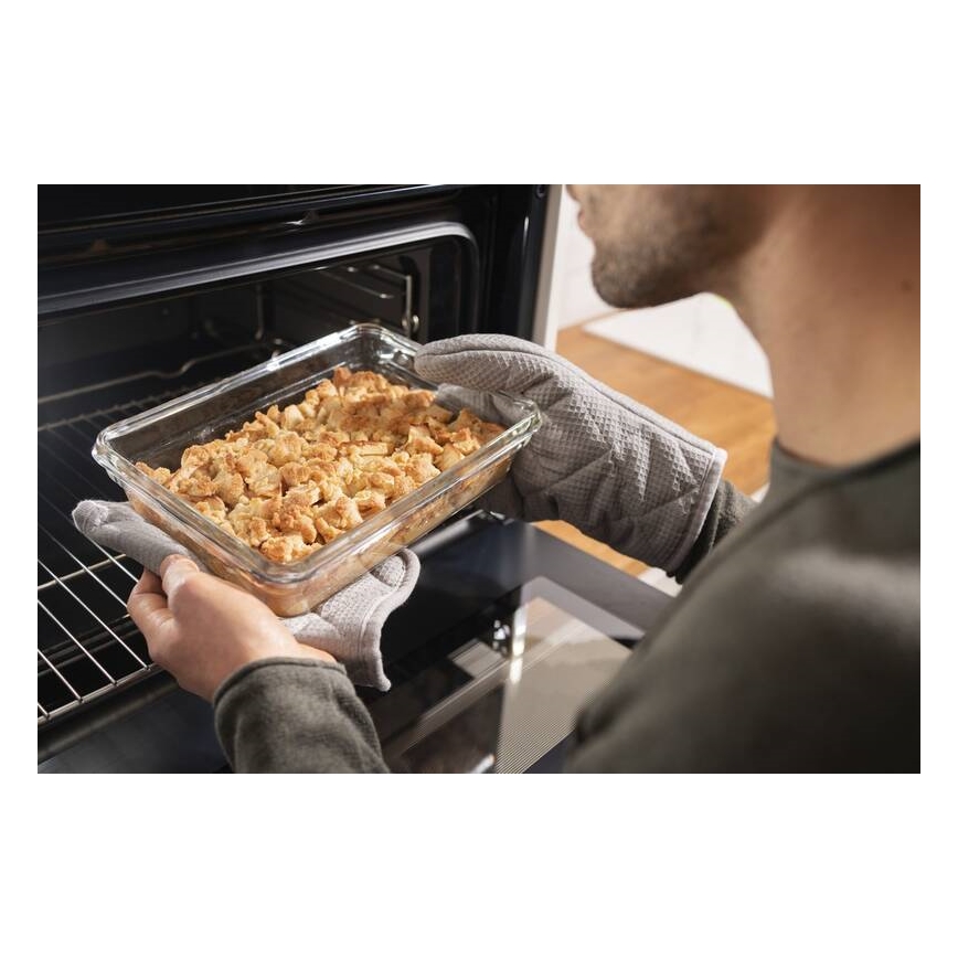 Tefal - Харчовий контейнер 1,1 л MSEAL GLASS червоний/скло