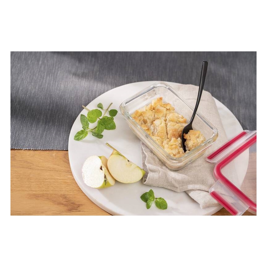 Tefal - Харчовий контейнер 0,45 л MSEAL GLASS червоний/скло
