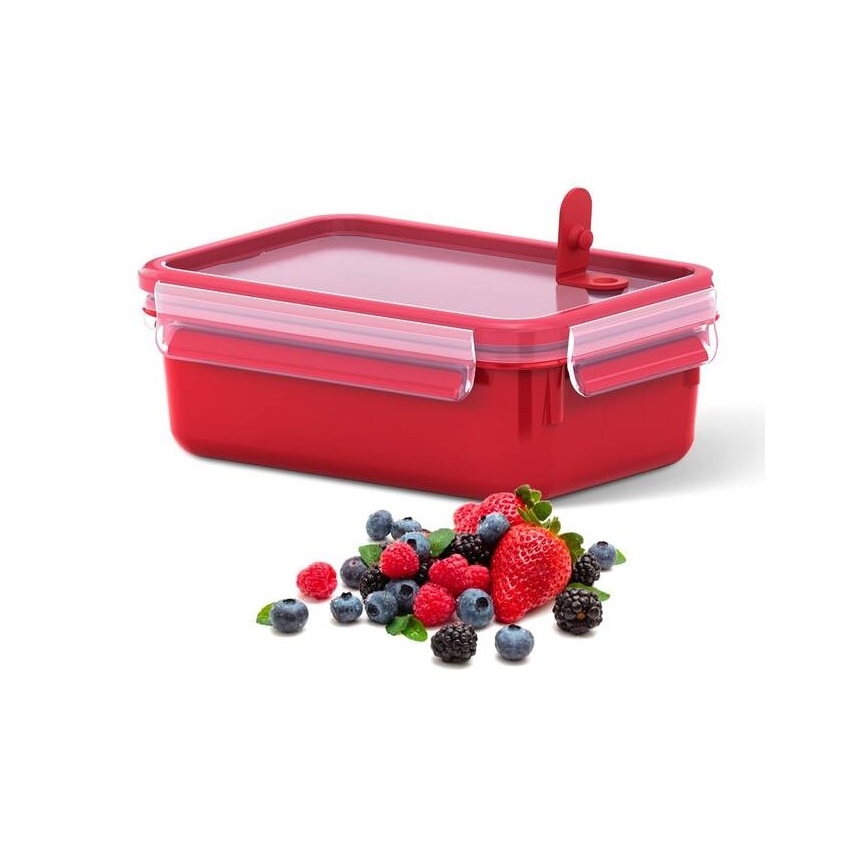 Tefal - Харчовий контейнер 0,8 л MASTER SEAL MICRO червоний