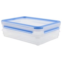 Tefal - Харчовий контейнер 2x0,6 л MASTER SEAL FRESH синій