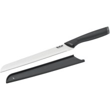 Tefal - Хлебный нож из нержавеющей стали COMFORT 20 см хром/черный