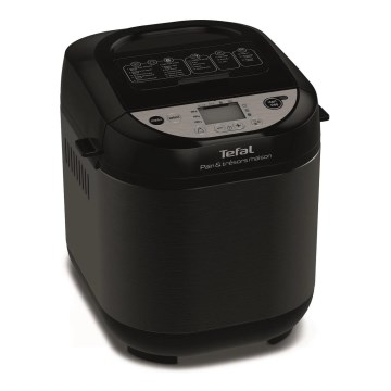 Tefal - Домашня хлібопічка PAIN&TRESORS 700 Вт/230 В чорна