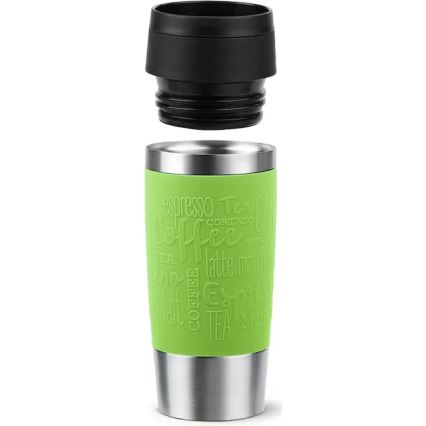 Tefal - Дорожная чашка 360 мл TRAVEL MUG нержавеющая сталь/зеленый