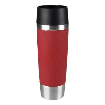 Tefal - Дорожная чашка 500 мл TRAVEL MUG нержавеющая сталь/красный
