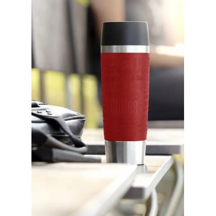 Tefal - Дорожная чашка 500 мл TRAVEL MUG нержавеющая сталь/красный