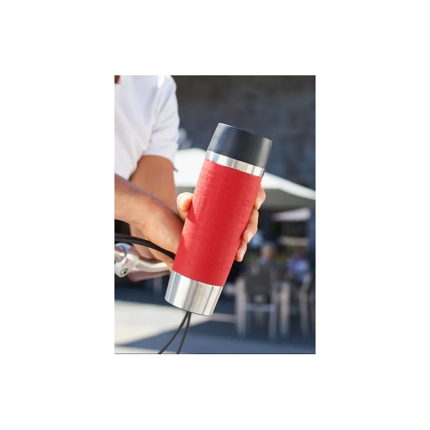 Tefal - Дорожная чашка 500 мл TRAVEL MUG нержавеющая сталь/красный