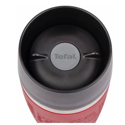 Tefal - Дорожная чашка 500 мл TRAVEL MUG нержавеющая сталь/красный