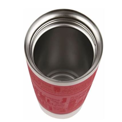 Tefal - Дорожная чашка 500 мл TRAVEL MUG нержавеющая сталь/красный