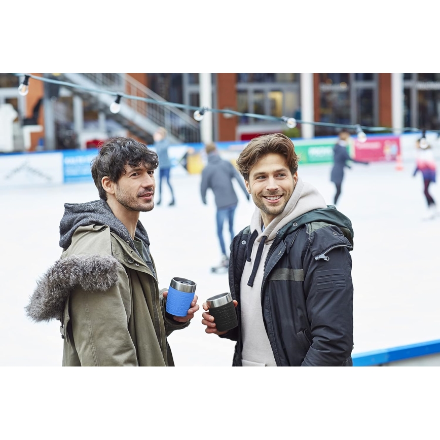 Tefal - Дорожня чашка 200 мл TRAVEL CUP нержавіюча сталь/чорний