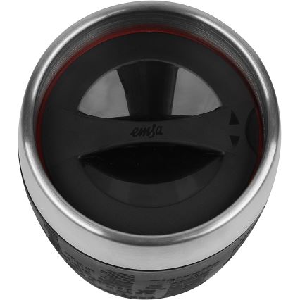 Tefal - Дорожня чашка 200 мл TRAVEL CUP нержавіюча сталь/чорний
