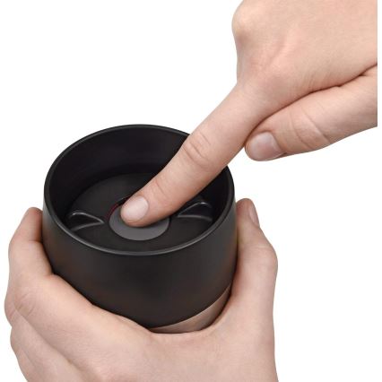Tefal - Дорожня чашка 360 мл TRAVEL MUG нержавіюча сталь/зелений