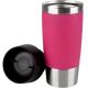 Tefal - Дорожная чашка 360 мл TRAVEL MUG нержавеющая сталь/розовый