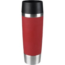 Tefal - Дорожная чашка 500 мл TRAVEL MUG нержавеющая сталь/красный