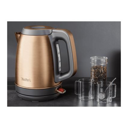 Tefal - Электрический чайник COPPERTINTO 1,7 л 2400 Вт/230 В