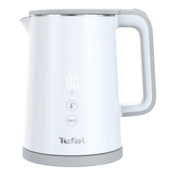 Tefal - Электрический чайник SENSE 1 л 1800 Вт/230 В белый
