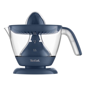 Tefal - Електрична соковижималка для цитрусових MORNING CITRUS PRESS 0,8 л 25 Вт/230 В синя