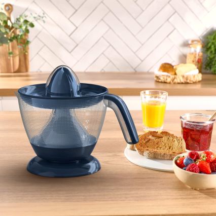 Tefal - Електрична соковижималка для цитрусових MORNING CITRUS PRESS 0,8 л 25 Вт/230 В синя