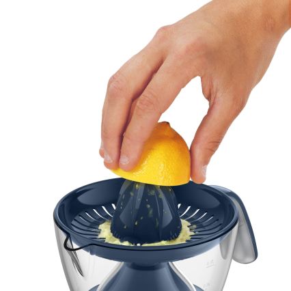 Tefal - Електрична соковижималка для цитрусових MORNING CITRUS PRESS 0,8 л 25 Вт/230 В синя