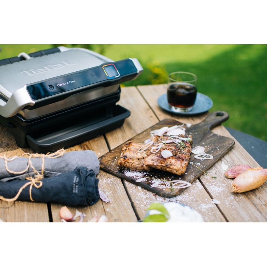Tefal - Електричний гриль OPTIGRILL ELITE 2000W/230V