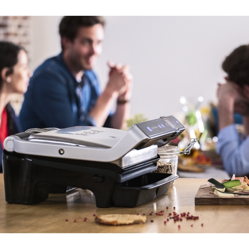 Tefal - Електричний гриль OPTIGRILL ELITE 2000W/230V