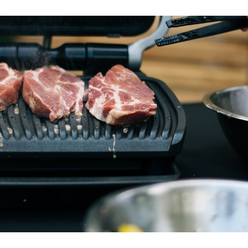 Tefal - Електричний гриль OPTIGRILL ELITE 2000W/230V