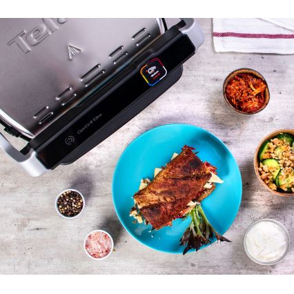 Tefal - Електричний гриль OPTIGRILL ELITE 2000W/230V
