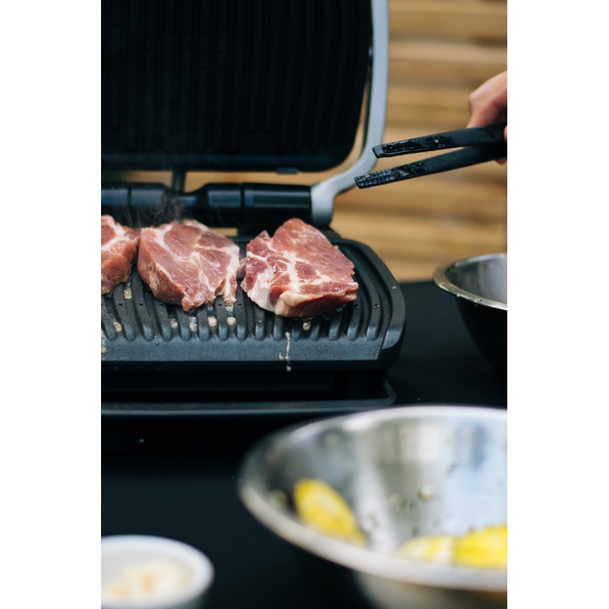 Tefal - Електричний гриль OPTIGRILL ELITE 2000W/230V