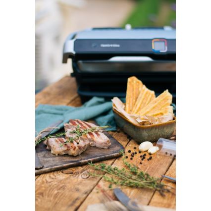 Tefal - Електричний гриль OPTIGRILL ELITE 2000W/230V