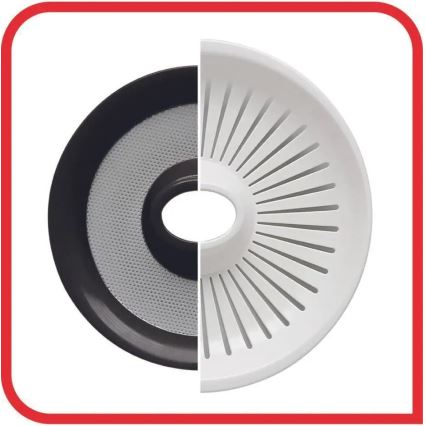 Tefal - Електрична соковижималка для цитрусових VITAPRESS 0,6 л 25W/230V білий/чорний