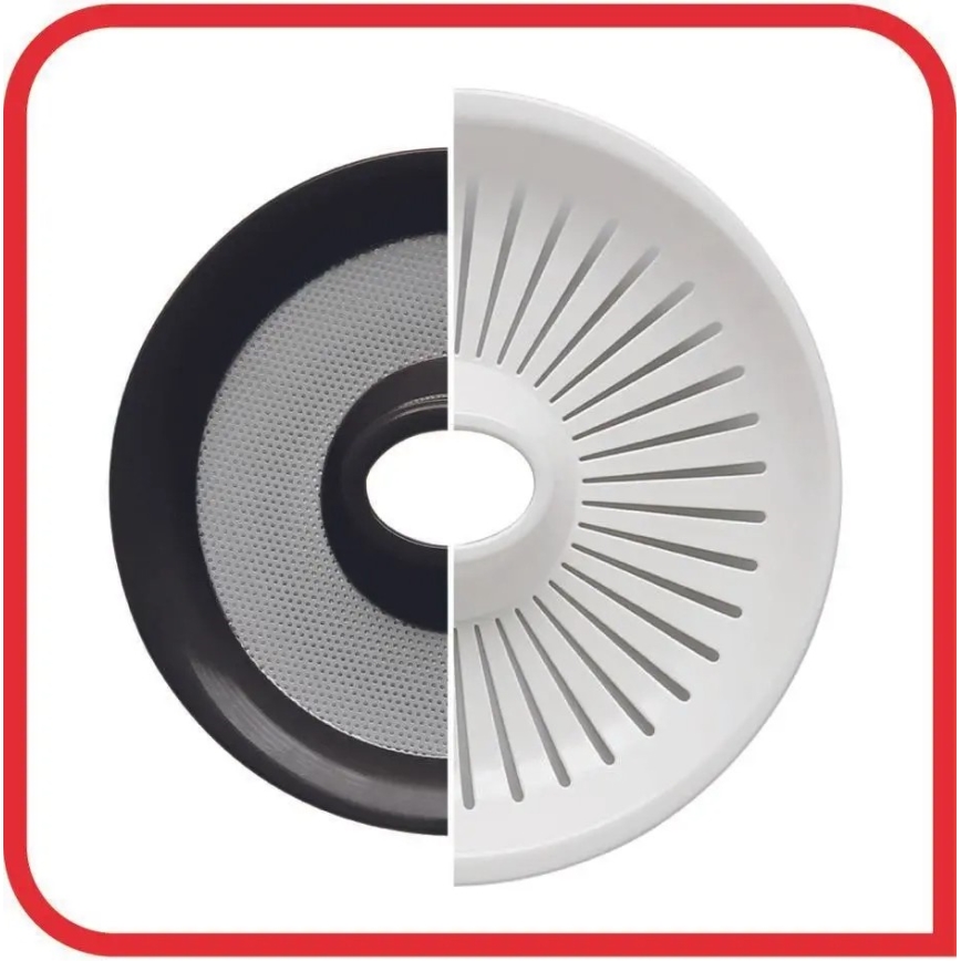 Tefal - Електрична соковижималка для цитрусових VITAPRESS 0,6 л 25W/230V білий/чорний