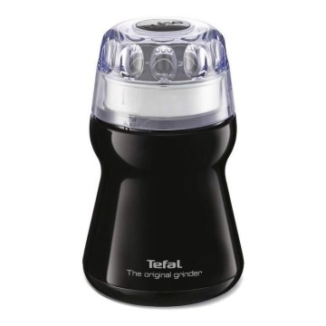 Tefal - Електричний млинок для кави 50г 180W/230V чорний