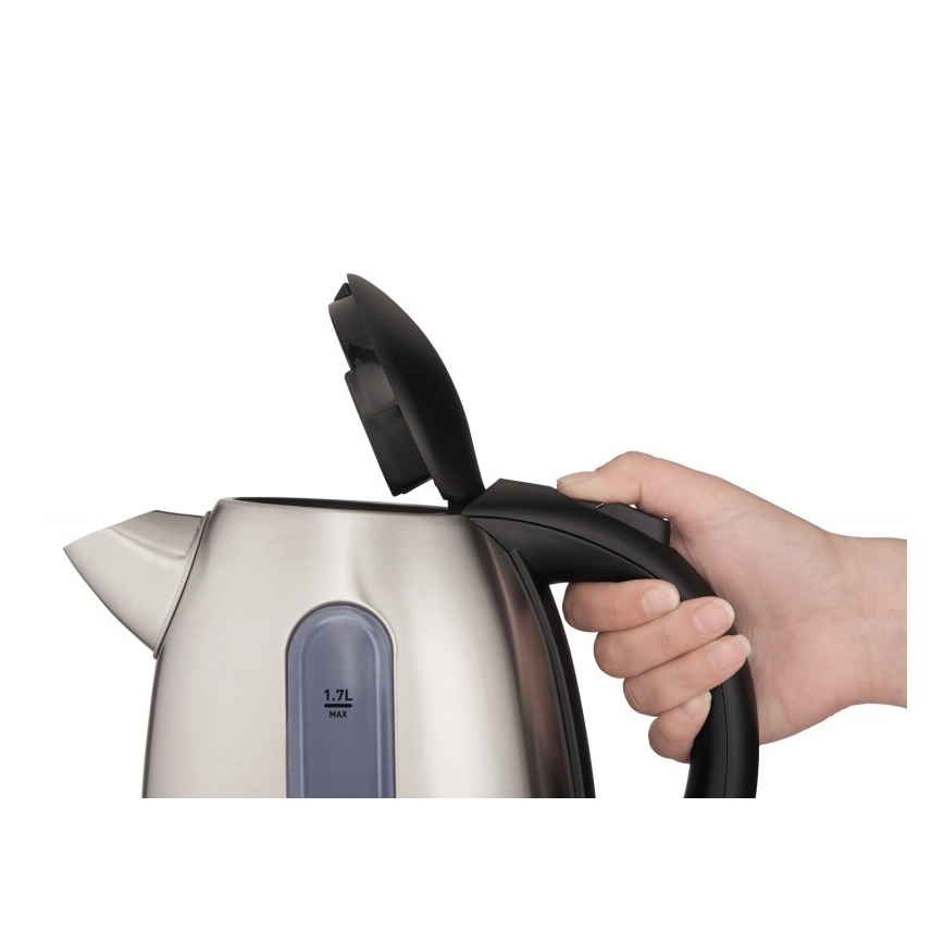 Tefal - Электрочайник EXPRESS 1,7 л 2400W/230V матовый хром