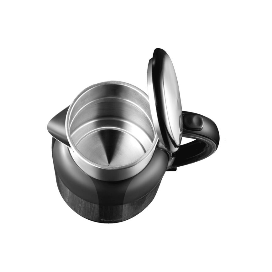 Tefal - Электрочайник THERMO PROTECT XL 1,9 л 1650W/230V нержавеющая сталь/черный