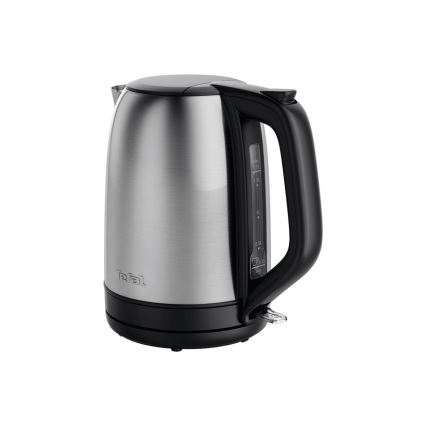 Tefal - Электрочайник SUBITO 1,7 л 2400W/230V нержавеющая сталь/черный