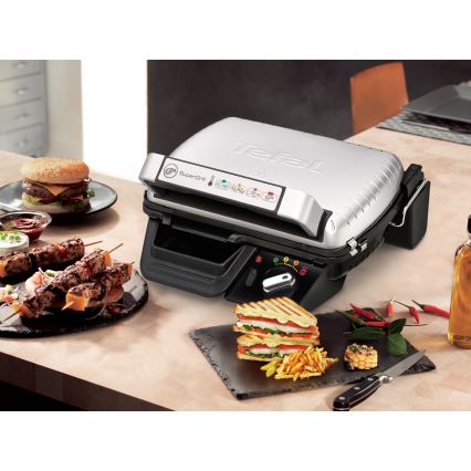Tefal - Электрогриль OPTIGRILL ELITE 2000W/230V