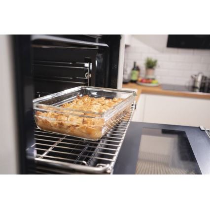 Tefal - Емкость для продуктов 1,1 л MSEAL GLASS красный/стекло