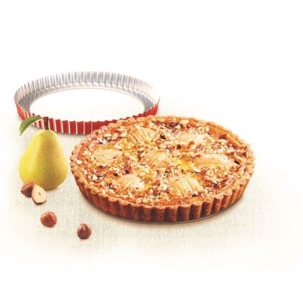 Tefal - Форма для торта со съемным дном DELIBAKE 28 см красный