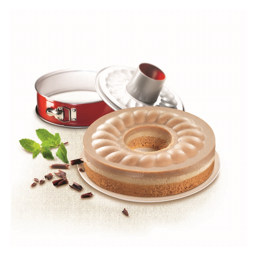 Tefal - Форма разборная Savarin DELIBAKE 27 см красный