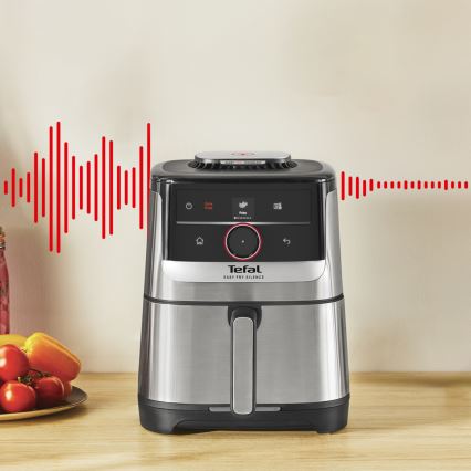 Tefal - Фритюрница с горячим воздухом 5 л EASY FRY SMART&SILENCE 1670 Вт/230 В