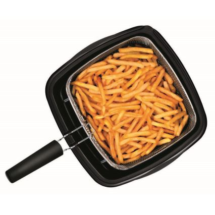 Tefal - Фритюрниця 2 л VERSALION DE LUXE 7в1 1600W/230V чорний