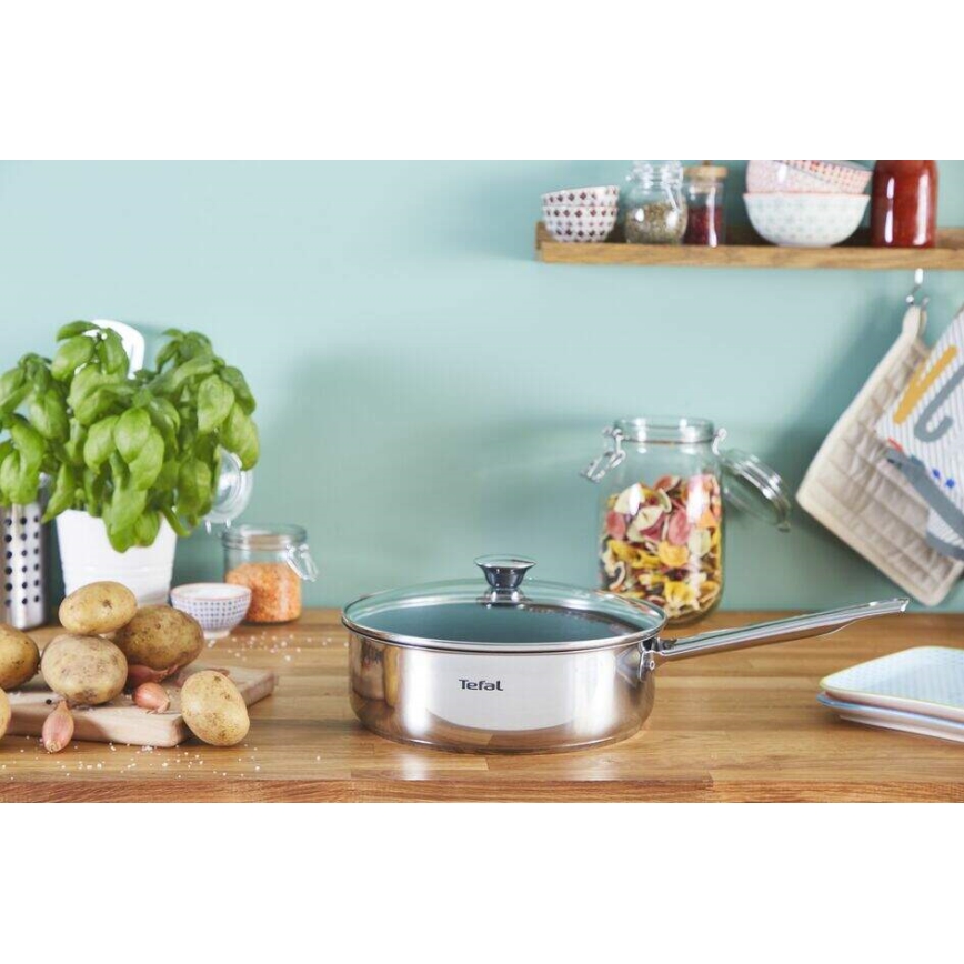 Tefal - Глубокая сковорода с крышкой COOK EAT 24 см