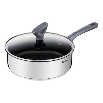 Tefal - Глубокая сковорода с крышкой DAILY COOK 24 см
