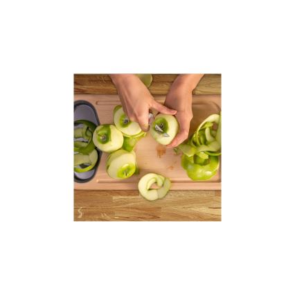 Tefal - Нержавеющий вырезной нож ICE FORCE 7 см, блестящий хром/черный