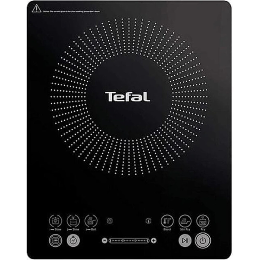 Tefal - Індукційна плита EVERYDAY SLIM 2100W/230V чорний