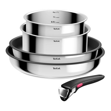 Tefal - INGENIO COOK, набор посуды 5 предметов из нержавеющей стали
